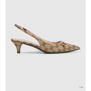 Gucci Women's slingback pump with Horsebit